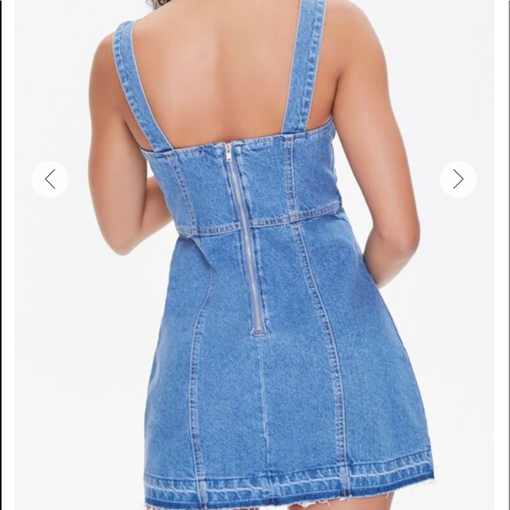 NWT Denim Sweetheart Dress